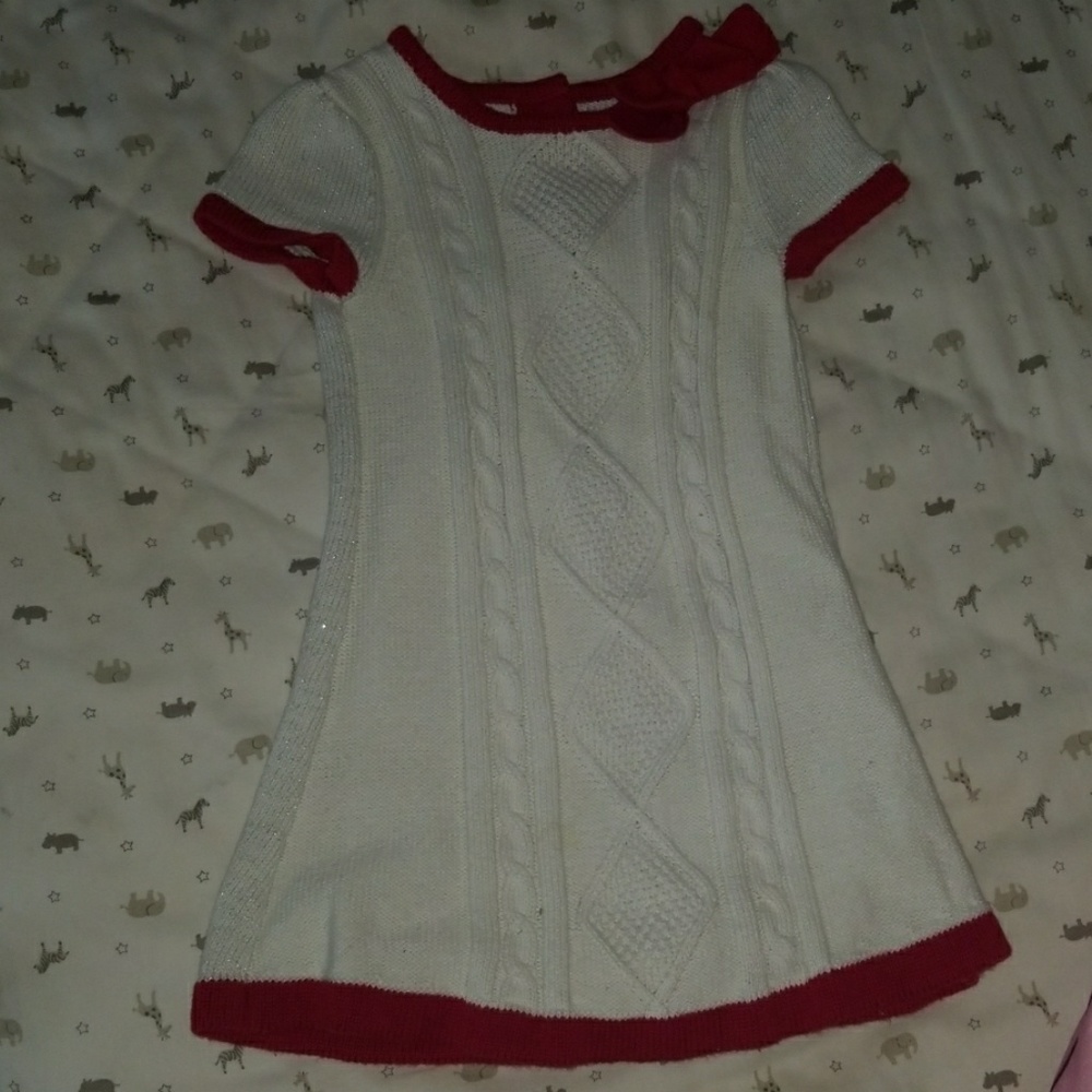 Gymboree sweater cable dress girl
